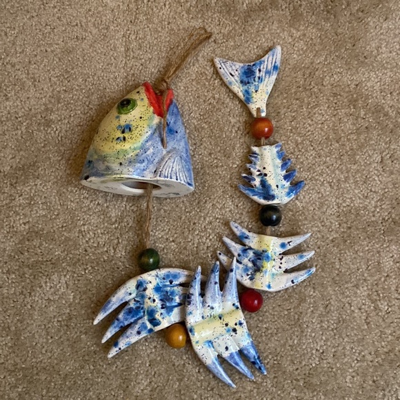 Accents Hanging Ceramic Fish Poshmark